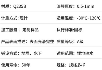 博尔塔拉热浸塑涂塑钢管产品性能特点